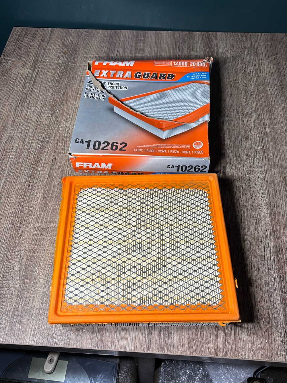 FRAM Extra Guard Air Filter, CA10262 for Select Ford and Lincoln Vehicles